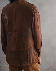 U.S.ARMY 1910’s WWI Jerkin Leather Vest 美軍一戰公發皮革背心