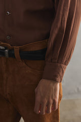 1950’S Maley of California Two-Pocket Rayon Sports Shirt 50年代美國古著開領人造絲襯衫