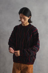 COOGI Australia Wool Textured Knit Sweater 澳洲古著立體紋理羊毛針織毛衣