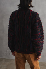 COOGI Australia Wool Textured Knit Sweater 澳洲古著立體紋理羊毛針織毛衣