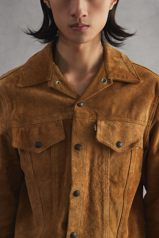 1960s Levi’s Big E Suede Trucker Jacket60 年代 Levi’s Big E 麂皮牛仔外套