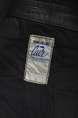 1993 MIC Cuir French Leather Utility Coat
