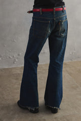 1970s Levi's 684 Orange Tab Bell-Bottom Jeans