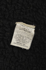 2000s Levi’s Sherpa-Lined Black Denim Trucker Jacket 黑色羊羔絨內裡丹寧牛仔外套 Made In USA
