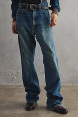 1970s Levi's 517 Bootcut Jeans Scovill Zipper.