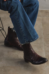 FRATELLI ROSSETTI Two-Tone Brogue Chelsea Boots 義大利鞋履品牌 雙色切爾西靴