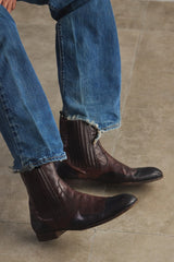 FRATELLI ROSSETTI Two-Tone Brogue Chelsea Boots 義大利鞋履品牌 雙色切爾西靴