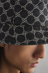 Old Stussy Gucci 'STUCCI' RIP Bucket Hat, Early Stussy Monogram Bucket Hat, Made in the USA, Two Colors