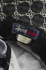 Old Stussy Gucci 'STUCCI' RIP Bucket Hat, Early Stussy Monogram Bucket Hat, Made in the USA, Two Colors