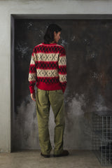 Levi’s LVC 1930s Archive Fair Isle V-Neck Wool Knit 復刻幾何圖騰針織毛衣