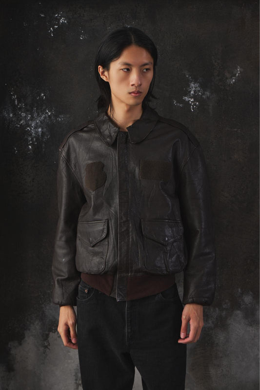 Saddlery Type A-2 Leather Flight Jacket (U.S.A.F.) 美國空軍皮革飛行夾克 美國製