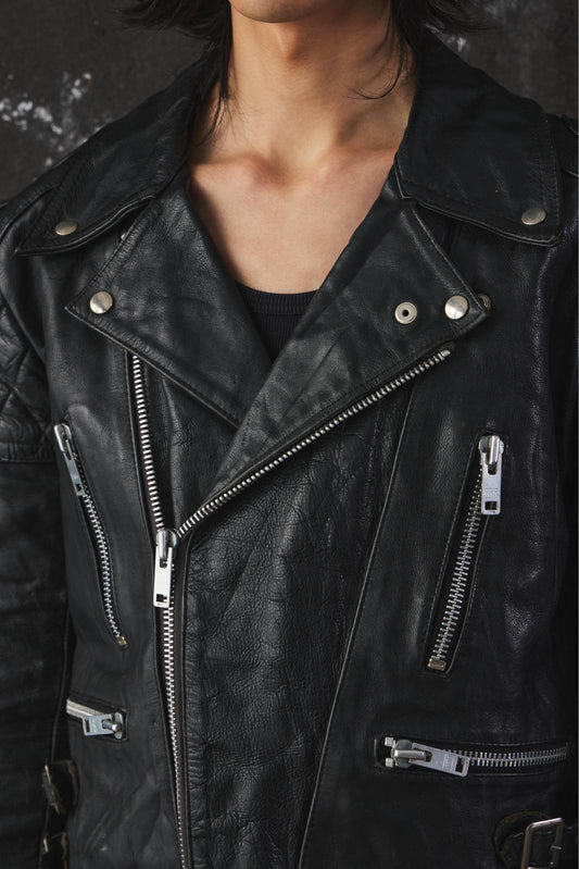 Vintage Kett Double Riders Leather Biker Jacket