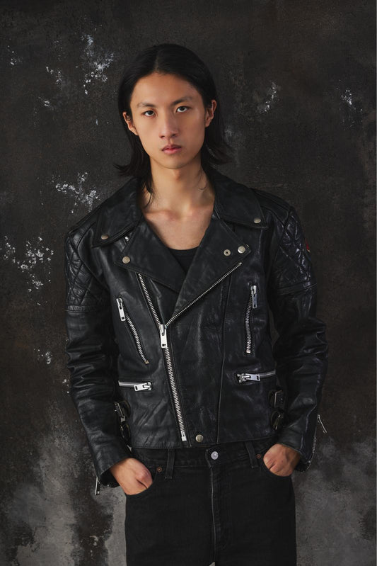 Vintage Kett Double Riders Leather Biker Jacket