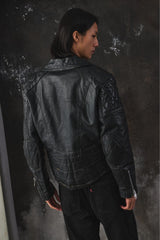 Vintage Kett Double Riders Leather Biker Jacket