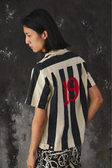 Levi’s  LVC 1950s Reproduction Striped Open Collar Shirt 鎖鏈刺繡 開領襯衫