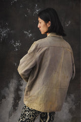 1940s~50s Vintage Euro work Jacket Coats&Clark Zipper