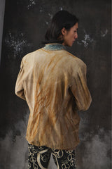 1950's French CONCHON-QUINETTE Distressed Corduroy Suit Jacket French vintage distressed corduroy suit jacket