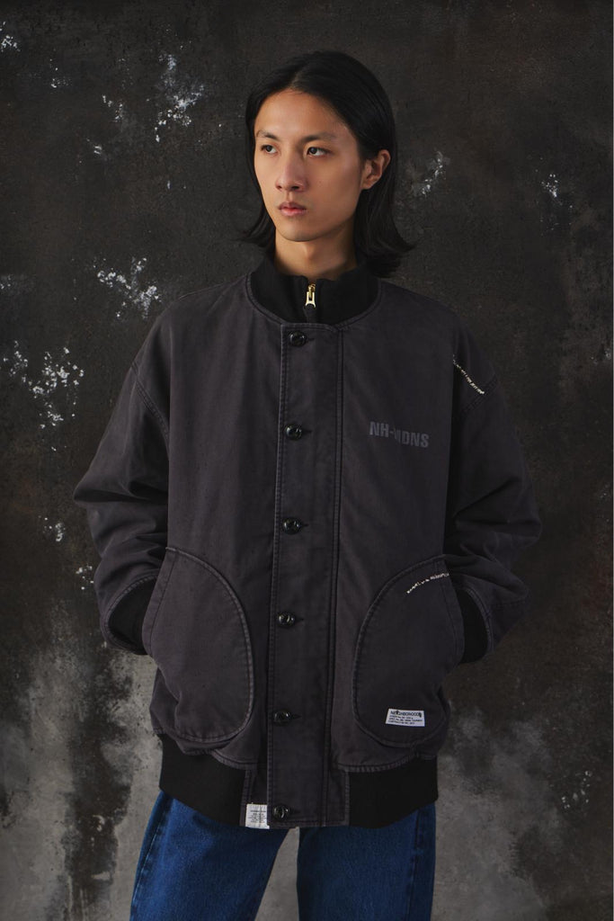 NEIGHBORHOOD x MADNESS DECK JACKET Washed Deck Jacket – 伴古著二手