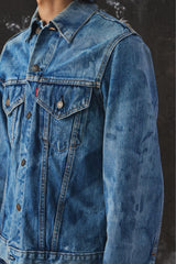 Levi’s 1970’s 70505 Big E Type III Denim Trucker Jacket 70年代古著 牛仔夾克 美國製 525 Button Stamp