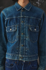 90s Levi's 507XX Type 2 Big E LVC 布邊牛仔外套 日本製