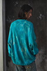 Vintage Tie-Dye Knit Cardigan 渲染針織衫外套