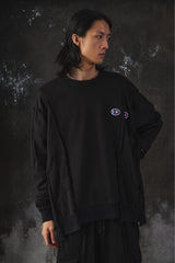 DISCOVERED Champion Reconstructed Logo Patch Sweatshirt 日本品牌 重構拼接 Logo 衛衣