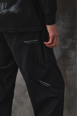 Welter experiment VENT HIKE PANTS BLACK WPL022 韓國設計師品牌 防水機能透氣長褲