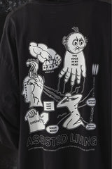 Brain Dead Struggles Long Sleeve Tee 洛杉磯街頭品牌 後龐克滑板地下漫畫Tee