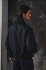 white Mountaineering × FIELD CAMO PRINTED TAFFETA REVERSIBLE MA-1尼龍防水飛行外套 雙面穿