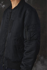 white Mountaineering × FIELD CAMO PRINTED TAFFETA REVERSIBLE MA-1尼龍防水飛行外套 雙面穿