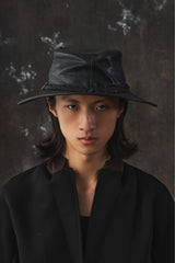 BC HATS HAND MADE Australia's Leading Leather Hat澳洲手工製造 黑色真牛皮牛仔帽