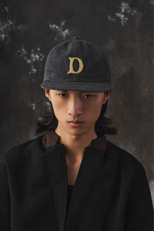 The H.W.Dog D-00001 BASEBALL CAP 灰色羊毛棒球帽