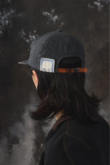 The H.W.Dog D-00001 BASEBALL CAP 灰色羊毛棒球帽