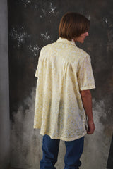 NAMESAKE FAMILY MATTERS FLORAL BURNOUT SHIRT 台灣設計師品牌牌 花卉燒花透膚短袖襯衫
