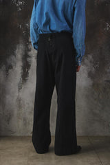 U.S.NAVY 13 Button Wide Leg Sailor Pants 美國海軍13釦水手寬褲 斜紋布版本