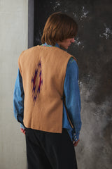Ortega's Hand Woven Wool Chimayo Vest 美製手工編織羊毛背心