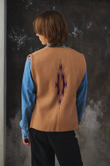 Ortega's Hand Woven Wool Chimayo Vest 美製手工編織羊毛背心