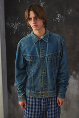 1970s Lee 220-J Denim Trucker Jacket USA