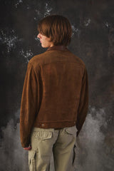 Vintage 1950s~60s Levi's "Shorthorn" Suede Western Jacket 短角牛頭標 麂皮西裝領外套