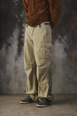 G-Star RAW Originals Loose Fit Multi-Pocket Cargo Pants - Khaki Beige 多口袋立體剪裁工裝褲 傘兵褲