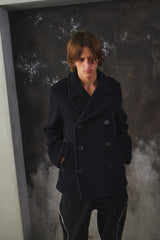 Fred Perry × LONDON TRADITION Wool Peacoat 雙排釦羊毛大衣 全新含吊牌