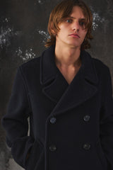 Fred Perry × LONDON TRADITION Wool Peacoat 雙排釦羊毛大衣 全新含吊牌