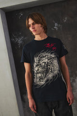 Ed Hardy "Ed 1969" Tattoo Tee 經典虎頭印花短T