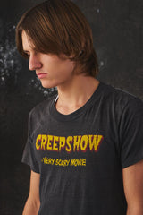 Vintage 1982 Creepshow "A Very Scary Movie" Promo T-Shirt 鬼玩人電影宣傳Tee Single Stitch 50/50 Paper Thin