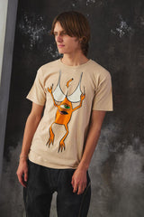 Toy Machine "Cyril the Crab" Bra Graphic Sand Tee 獨眼螃蟹怪內衣印花短T