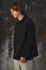 Porter Classic SASHIKO FRENCH JACKET Black