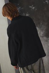 Porter Classic SASHIKO FRENCH JACKET Black