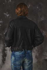 BEAMS -Wide Short-Fit Sheep Leather Jacket 短版植物鞣製羊皮外套