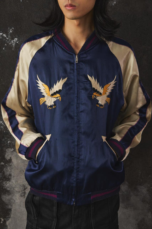 SuGAR CANE X TAILOR TOYO FULLY REVERSABLE SOUVENIER SUKA JACKET 聯名 雙面穿刺繡橫須賀外套