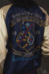 SuGAR CANE X TAILOR TOYO FULLY REVERSABLE SOUVENIER SUKA JACKET 聯名 雙面穿刺繡橫須賀外套